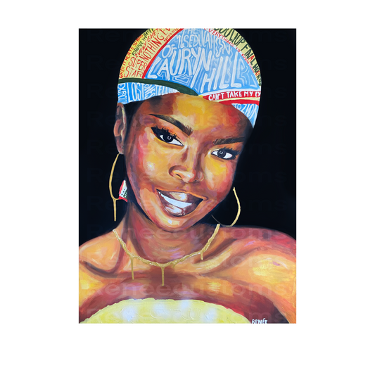 Lauryn Hill Poster Print A4